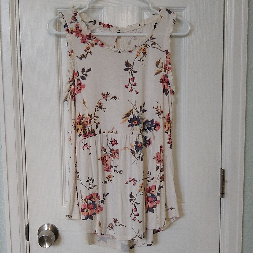 Maurices Floral Babydoll Tank